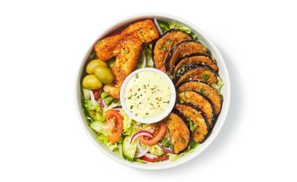 Panko Aubergine Bowl